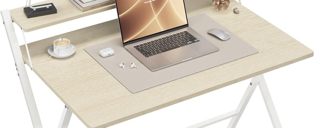 Yaheetech Escritorio de Ordenador Plegable