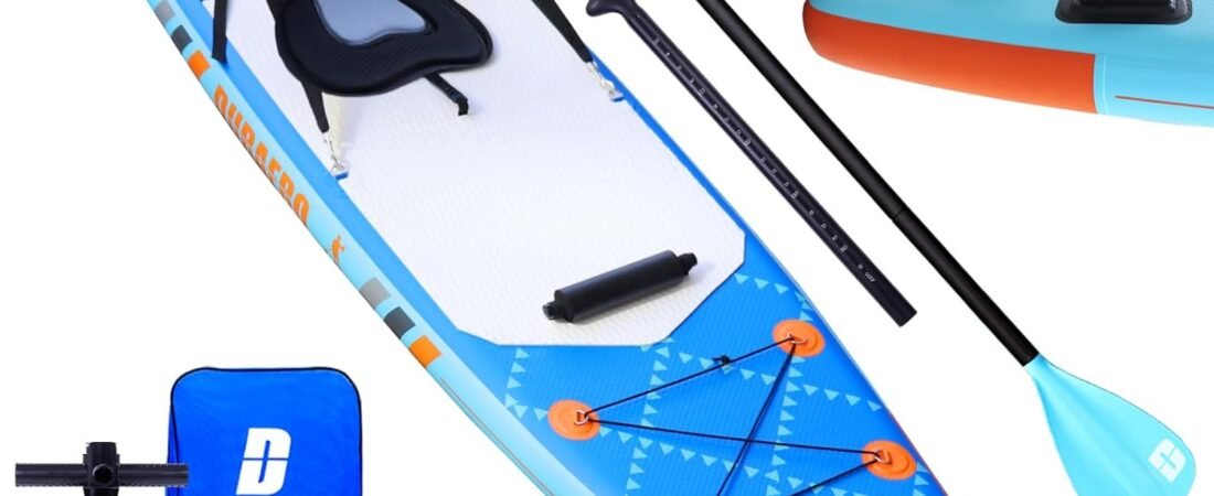 Tabla hinchables de Paddle Surf, con Asiento de Kayak