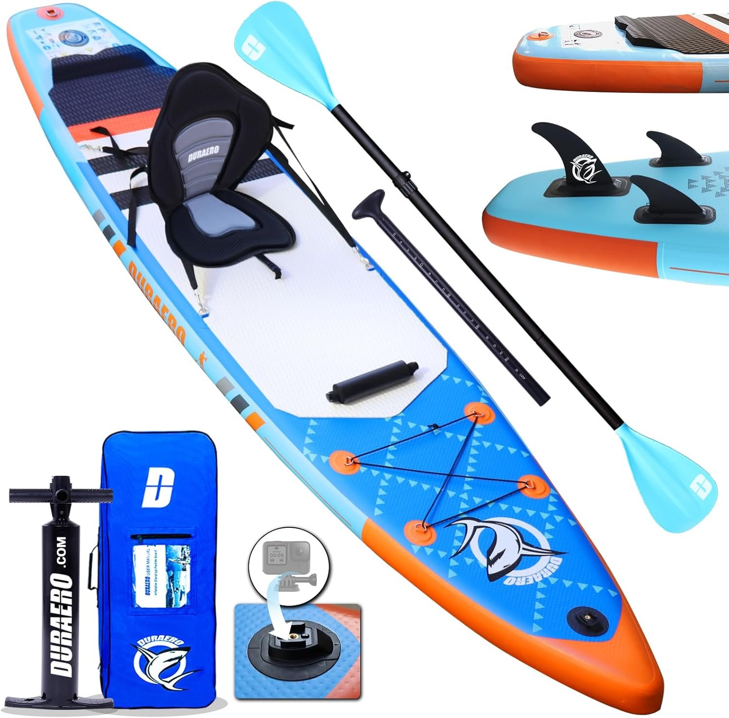 Tabla hinchables de Paddle Surf, con Asiento de Kayak