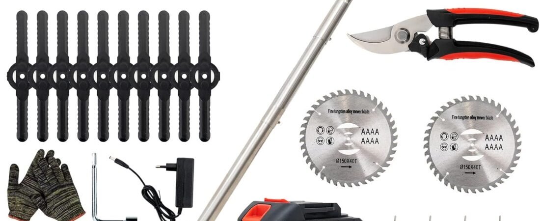 Práctica Cortadora de césped inalámbrica a batería