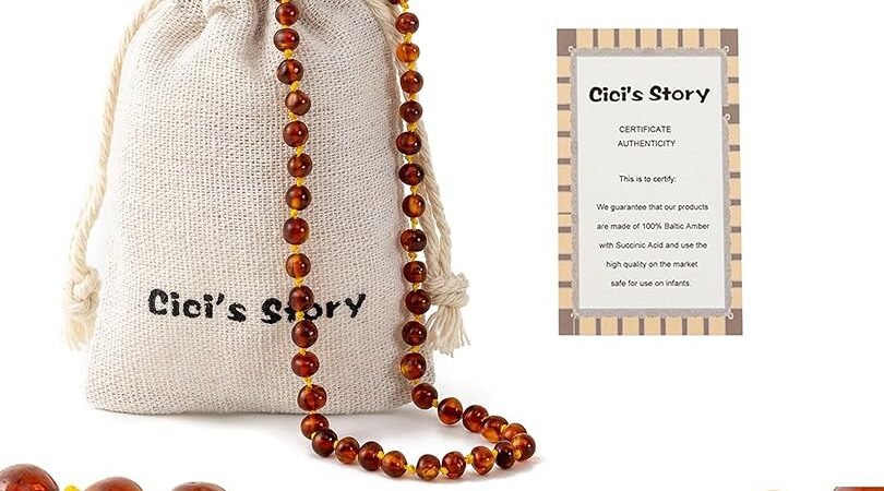 Collar de Ámbar Unisex 100%