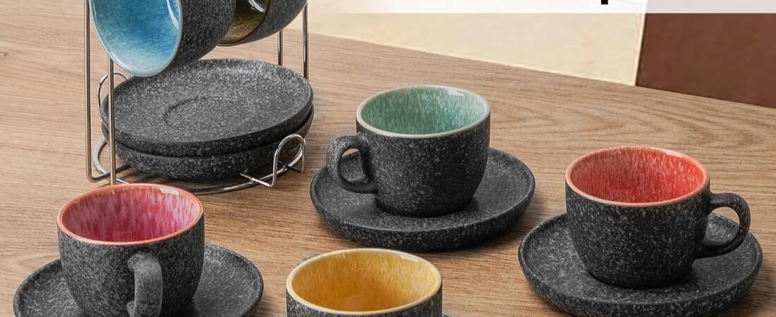 MIAMIO – 80 ml Tazas de Cerámica