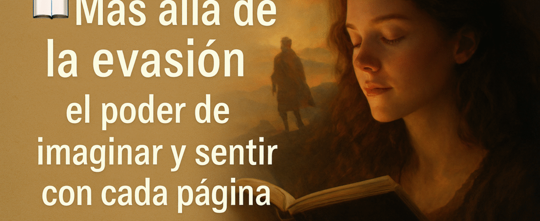 Más allá de la evasión: el poder de imaginar y sentir con cada página