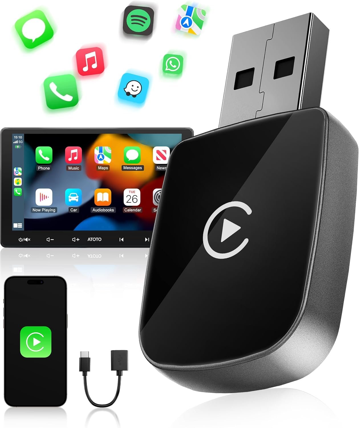 CarPlay sin cables, sin complicaciones