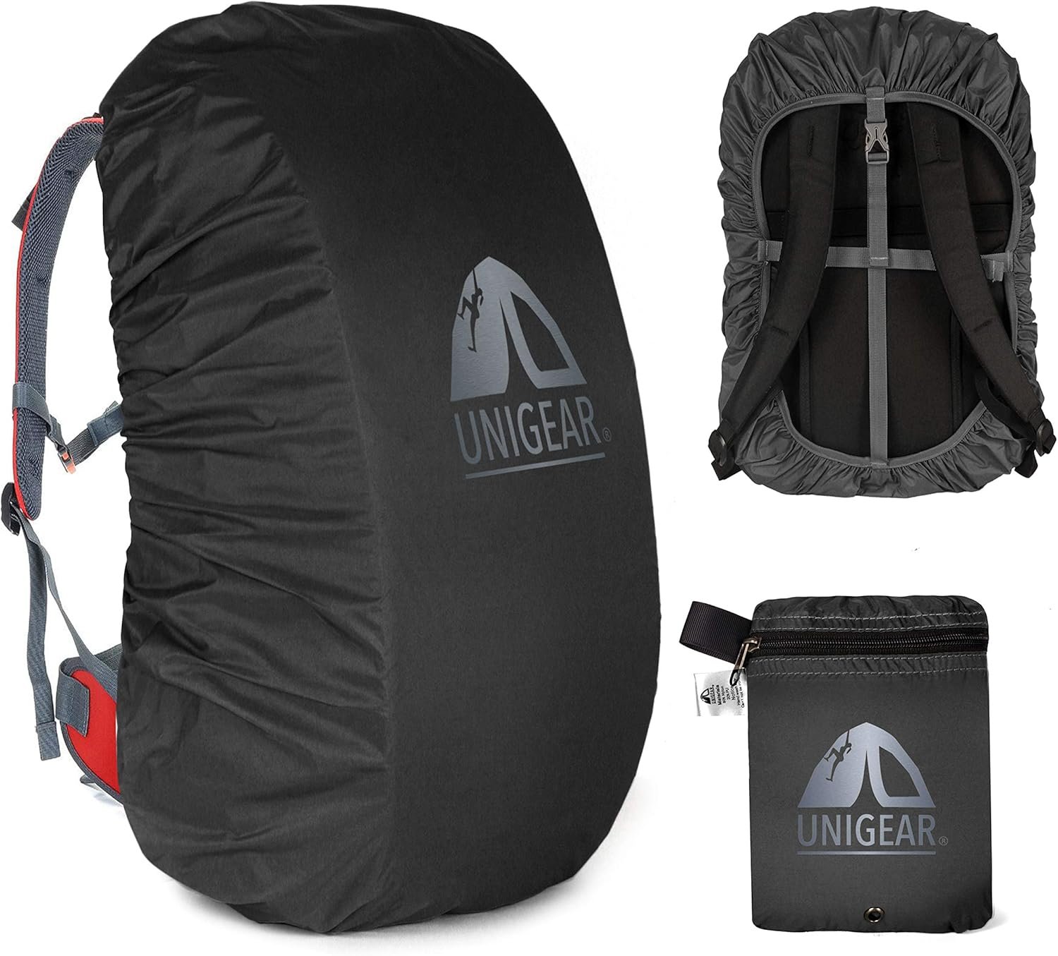 Mira qué práctico, funda impermeable para mochila