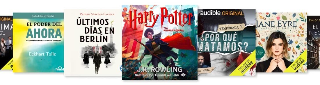 Audible: Escucha relatos que inspiran tu vida